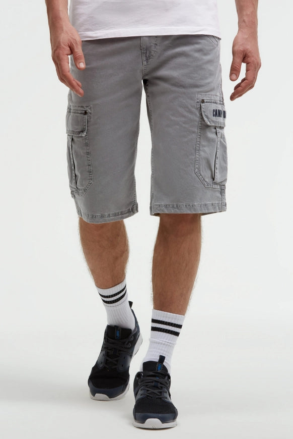 CAMP DAVID Cargo Shorts mit 3D-Logo-Stickerei