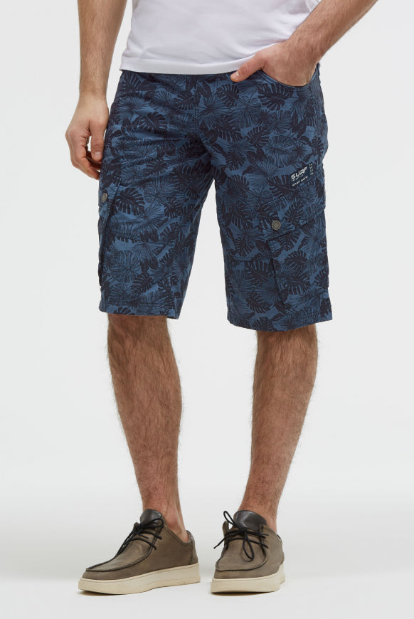 CAMP DAVID Cargo Shorts mit All Over Print