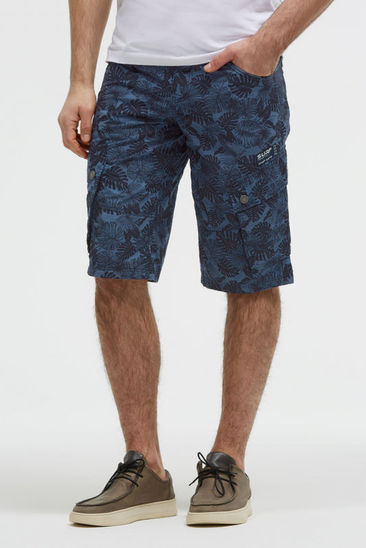 CAMP DAVID Cargo Shorts mit All Over Print