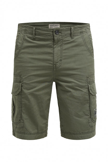 CAMP DAVID Cargo Shorts mittonigen Tapes - green olive