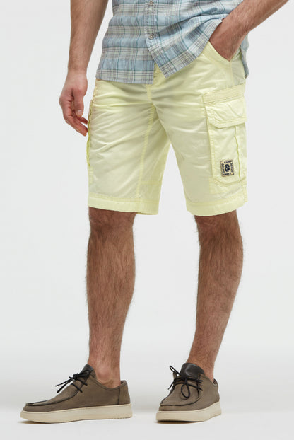 CAMP DAVID Cargo Shorts mittonigen Tapes - lemon juice
