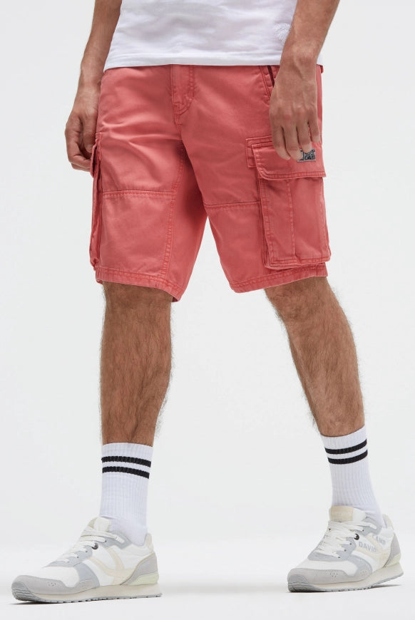 CAMP DAVID Cargo Shorts mit Wasch-Effekten