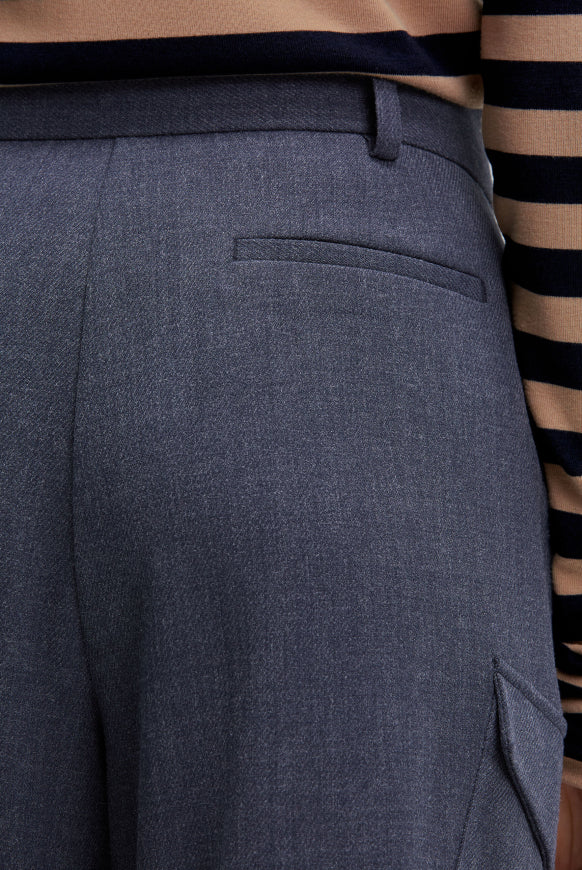 SENSES.THE LABEL Cargohose PA:CO aus Melange