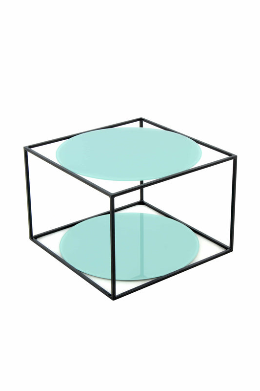 Beistelltisch Cody 110 Grün / Schwarz