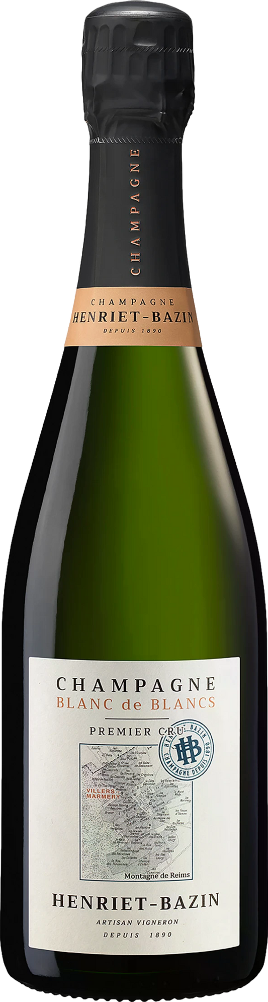 Champagne Henriet Bazin Blanc de Blancs Premier Cru