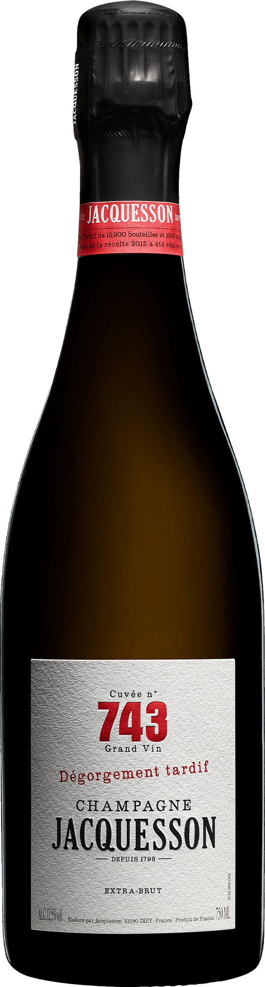 Champagne Jacquesson Cuvee 743 Degorgement Tardif