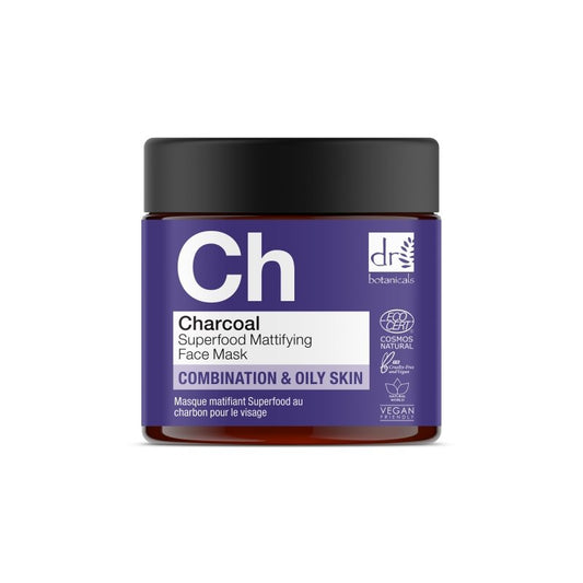 Charcoal Superfood Mattifying Face Mask 60ml