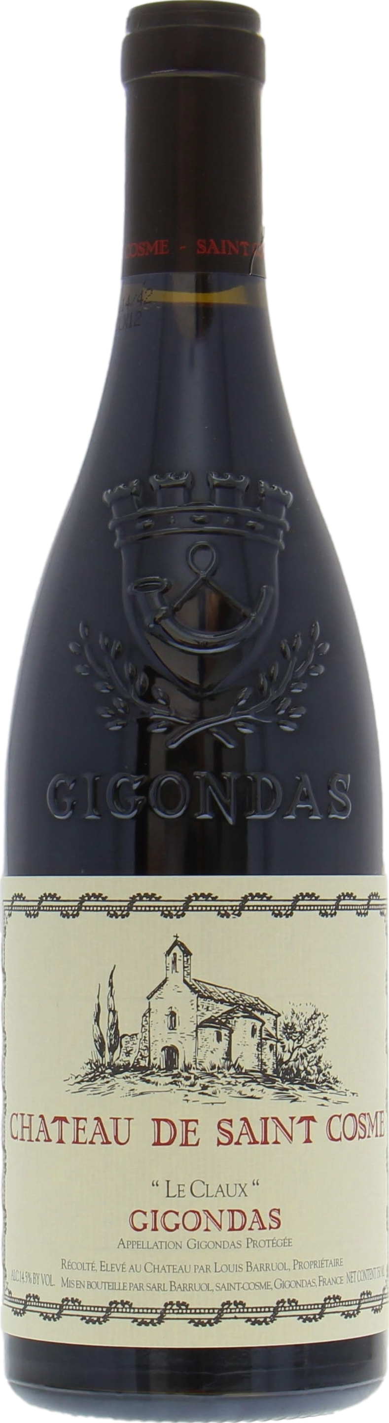 Chateau de Saint Cosme Gigondas Le Claux 2018
