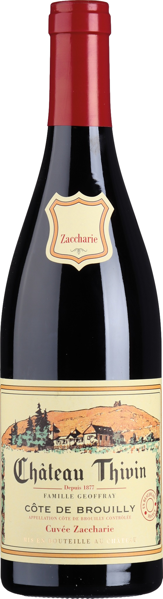 Chateau Thivin Cote de Brouilly Cuvee Zaccharie 2022