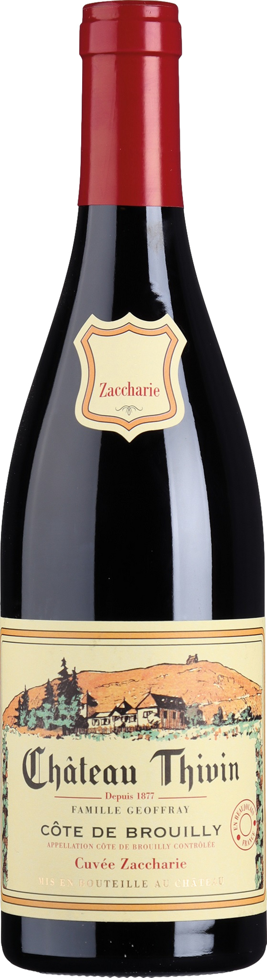 Chateau Thivin Cote de Brouilly Cuvee Zaccharie 2022