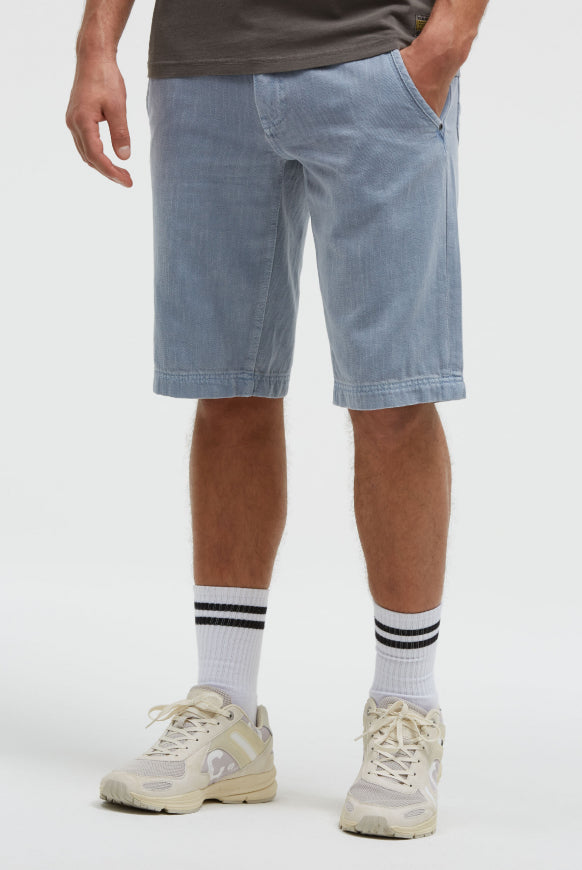 CAMP DAVID Chino Shorts mit Used-Waschung
