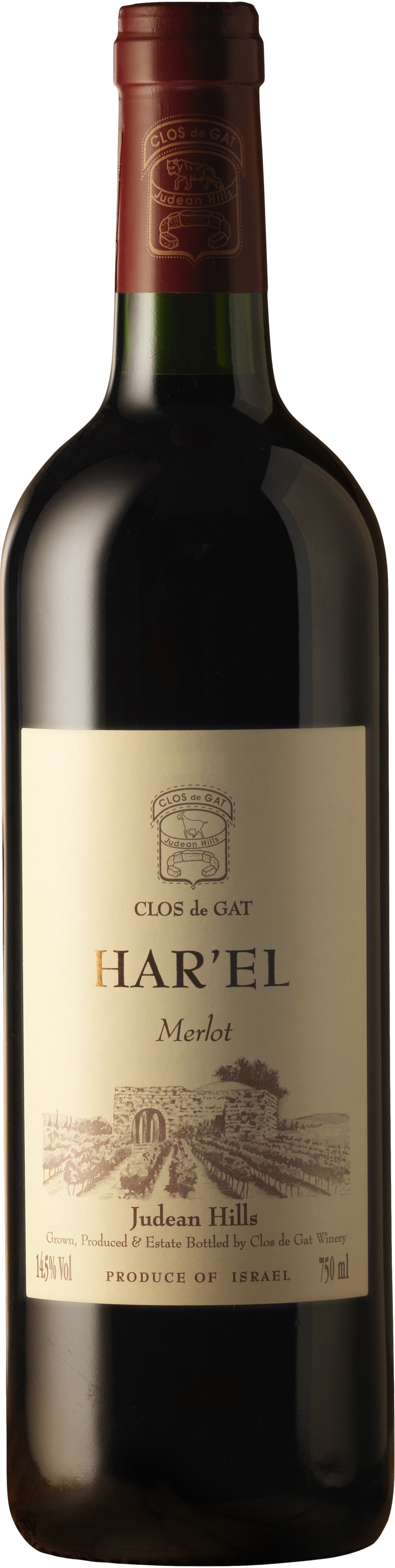Clos de Gat Har'el Merlot 2022