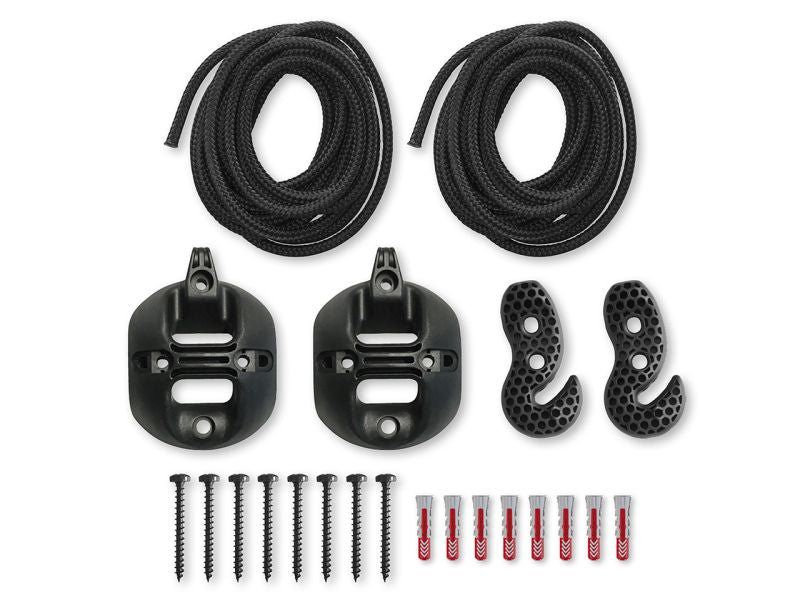 LA SIESTA CasaMount Fixing-Set für Hängematten, schwarz