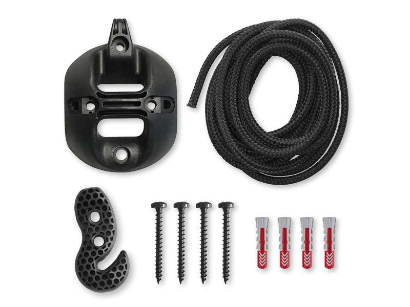 LA SIESTA CasaMount Fixing-Set für Hängestühle, schwarz