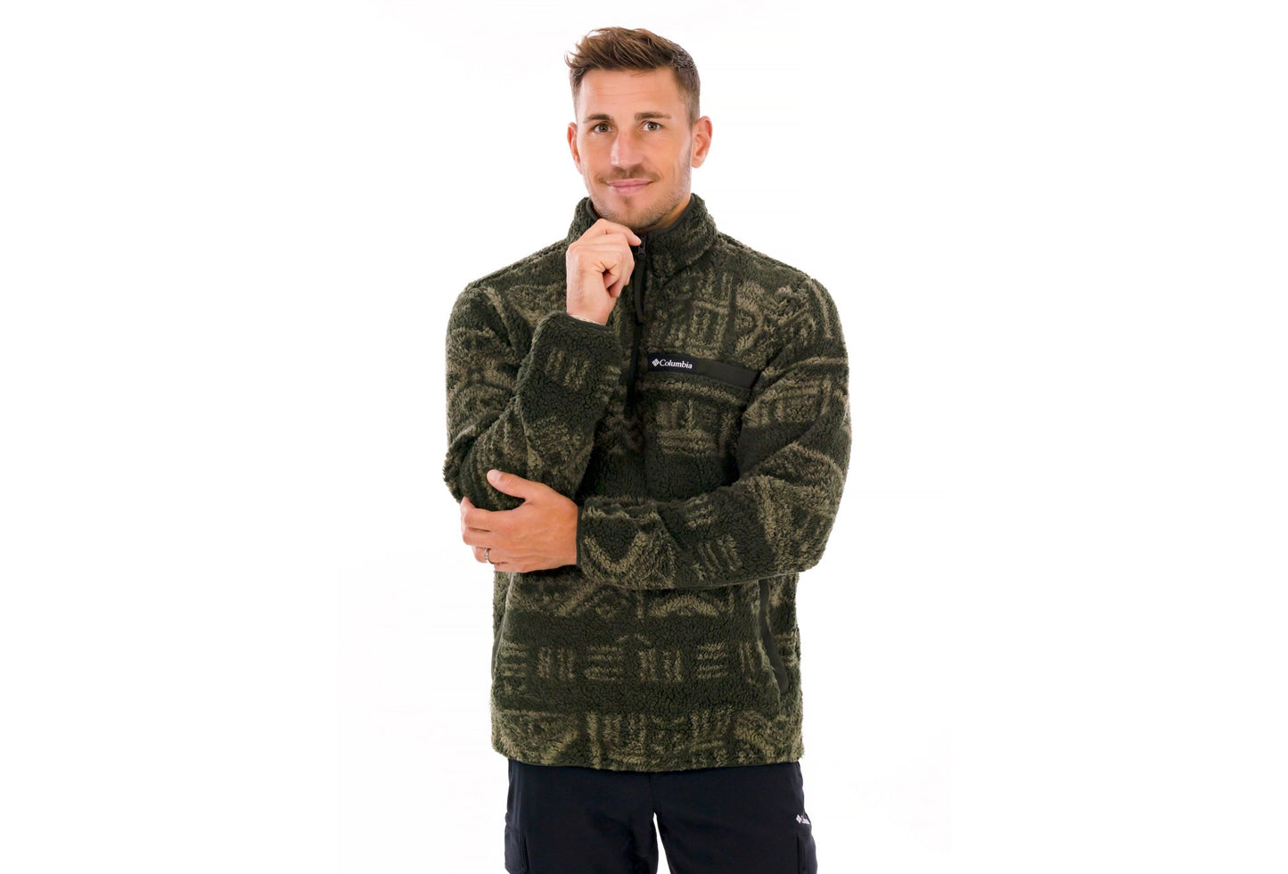 Rugged Ridge High Pile 1/2 Zip Herren