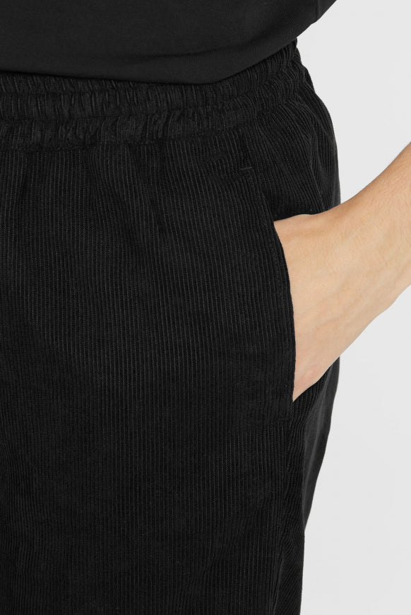 SENSES.THE LABEL Cordhose PEA:CE mit Elastikbund im Jogger