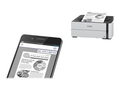 EPSON EcoTank ET-M1180 A4 B & W Printer