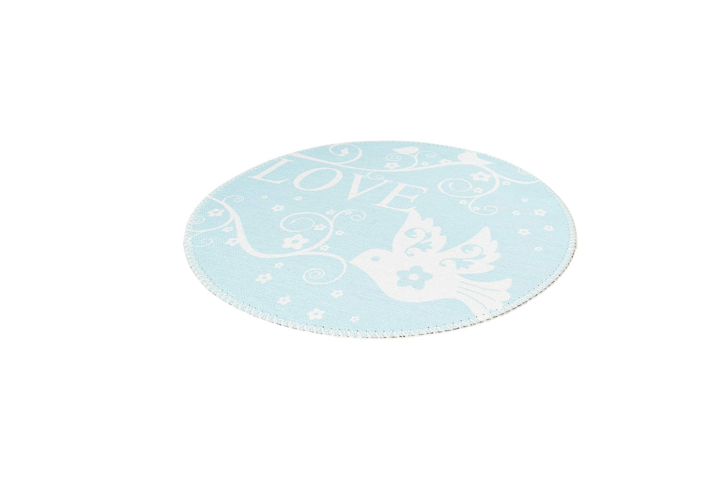 Teppich Bambini 400 Mint Ø 160cm RUND | Kinderteppich | Flachflor