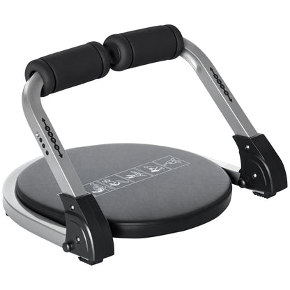 HOMCOM Bauchtrainer klappbar 55x42x11-32cm, max.120 kg, höhenverstellbar Multitrainer mit Kissen für effektives Bauchtraining Zuhause   Aosom.de