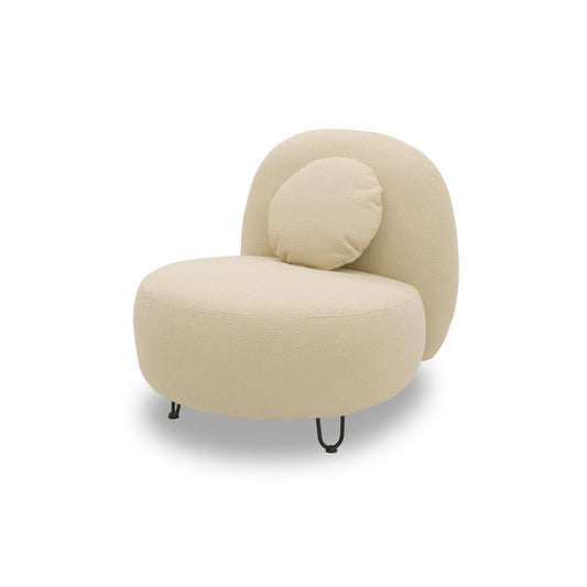 Outdoor Sofa 300 011 Sessel, Gartensofa, Gartenmöbel, Outdoor Möbel, beige, 76 x 88 x 79 cm   Aosom