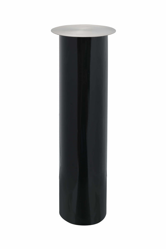 Bodenkerzenständer Art Deco 195 Taupe / Gold