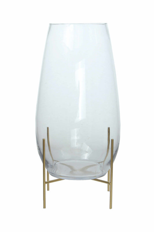 Glasvase Crea 125 Rosa / Braun