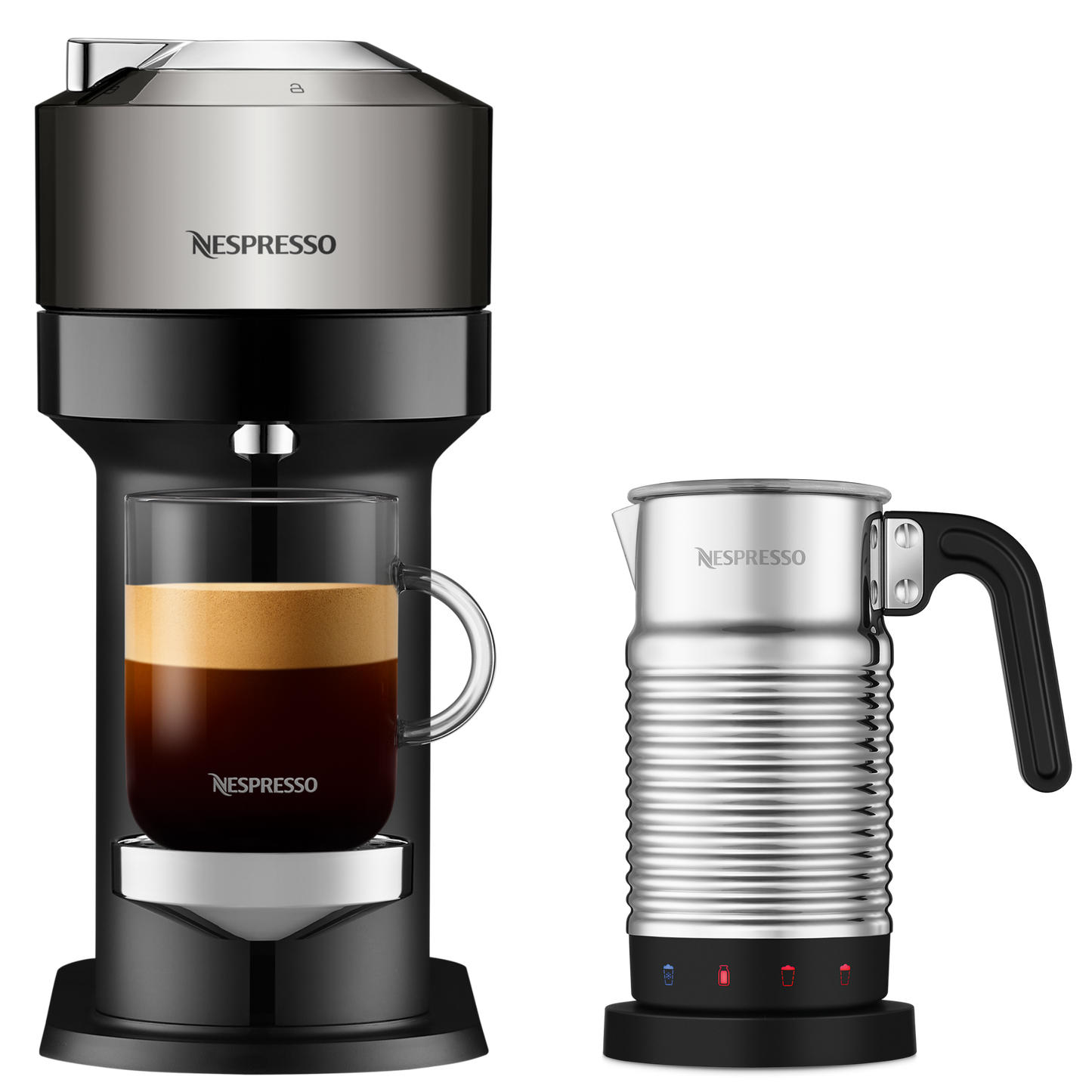 Nespresso Vertuo Next Deluxe & Aeroccino4 Vertuo Kaffeemaschine