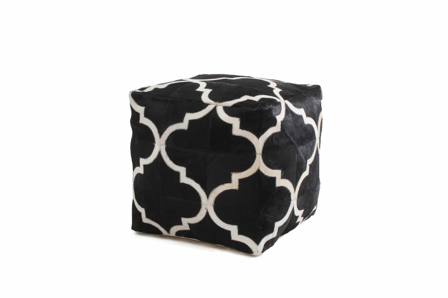 Lavish Pouf 310 Schwarz 45cm x 45cm