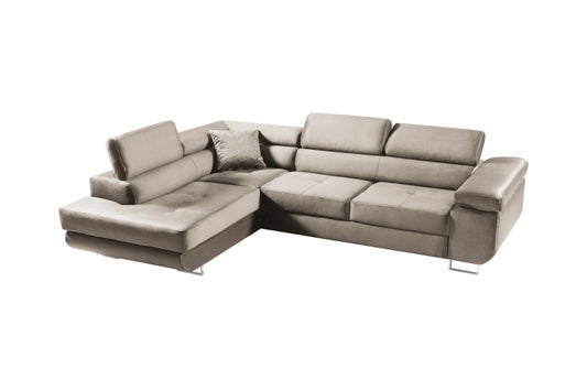Ecksofa Divan 125-L Grau