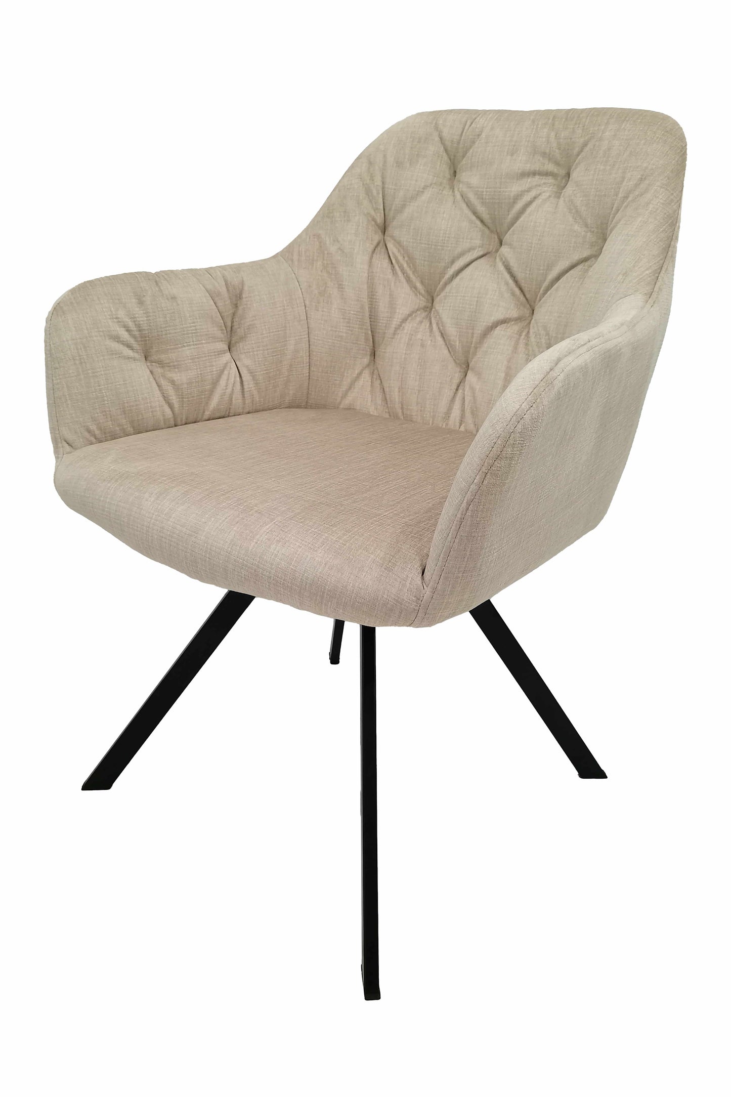 Stuhl Georgia 125 2er-Set Schwarz