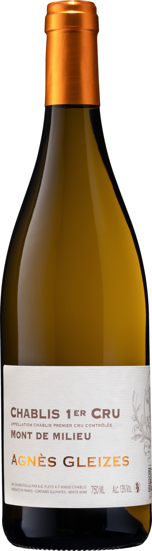 Domaine Gautheron Agnes Gleizes Agnes Gleizes Chablis Premier Cru Mont de Milieu 2023