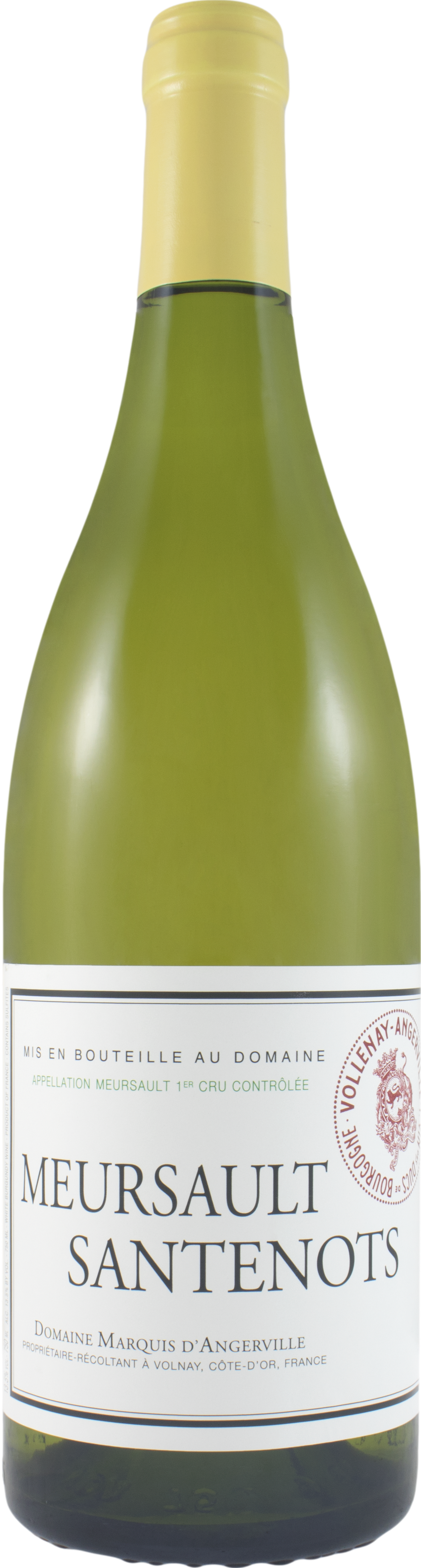 Domaine Marquis d'Angerville Meursault Premier Cru Santenots 2018