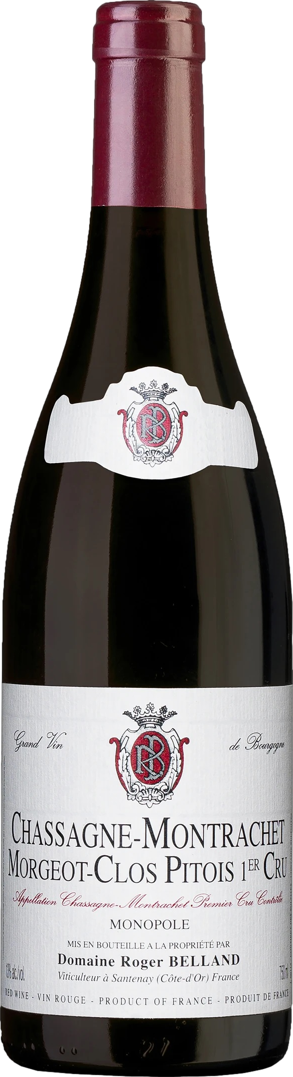Domaine Roger Belland Chassagne Montrachet Premier Cru Morgeot Clos Pitois 2023