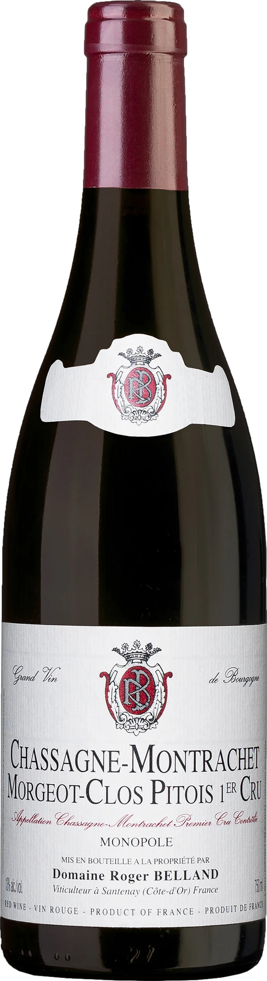 Domaine Roger Belland Chassagne Montrachet Premier Cru Morgeot Clos Pitois 2023