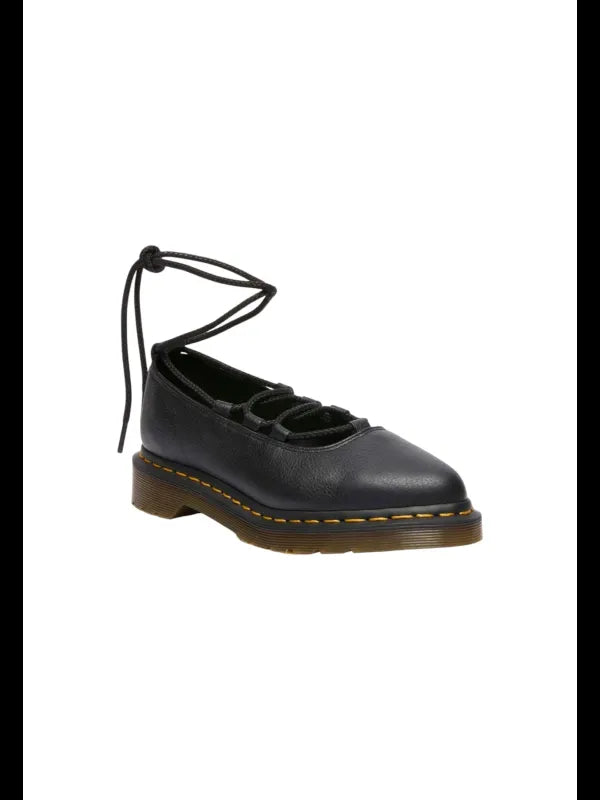 Dr Martens Classic Leder Halbschuh Schwarz, Größe 40