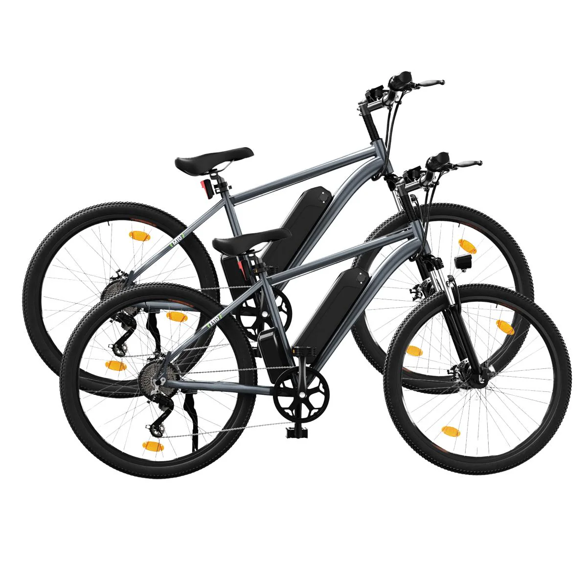 M10 E-Mountainbike - 2*Graphitgrau