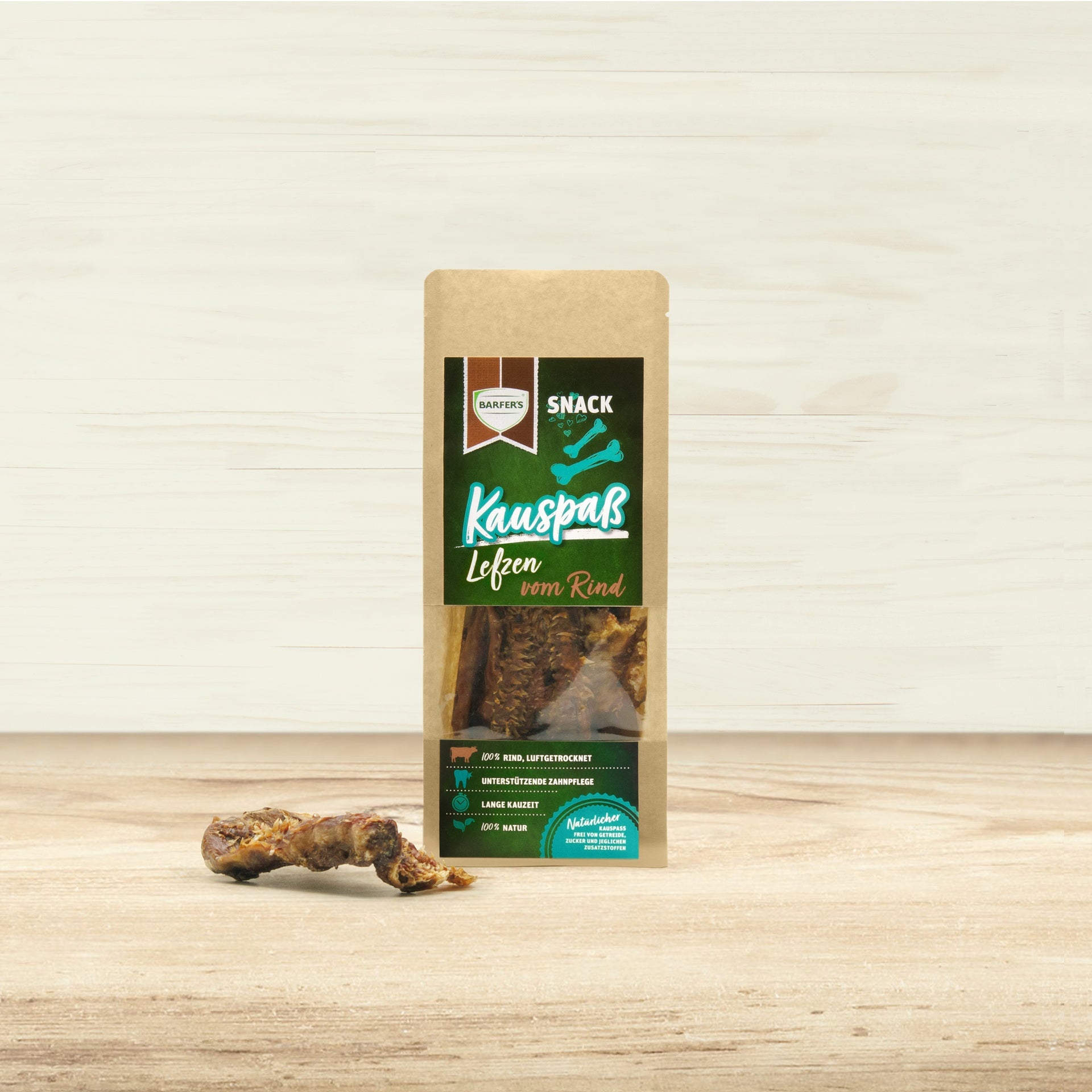 BARFER'S SNACK  - Lefzen vom Rind