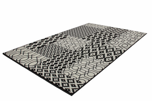 Lina 325 Multi / Schwarz 80cm x 150cm