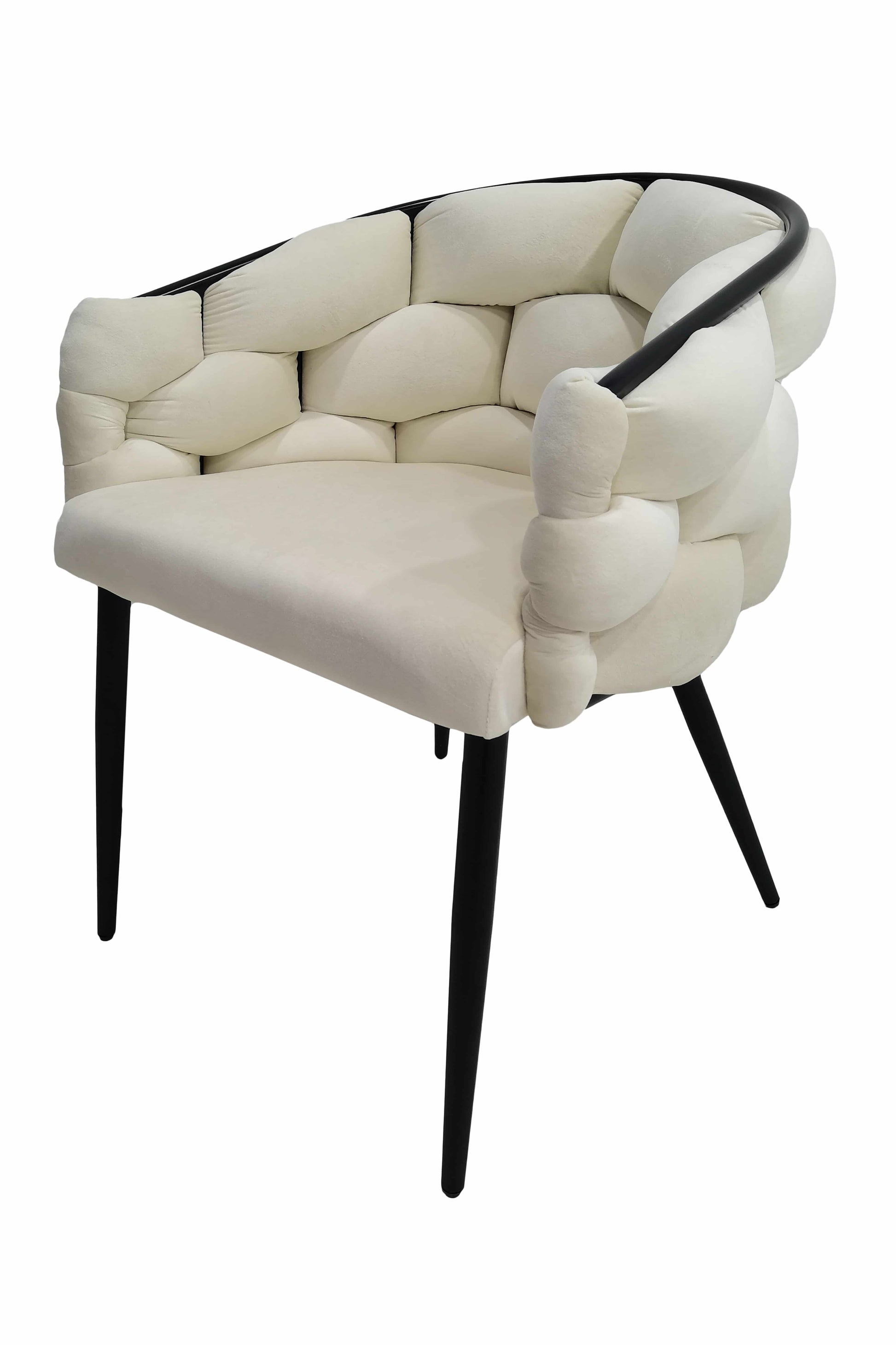 Stuhl Grace 125 2er-Set Taupe / Schwarz