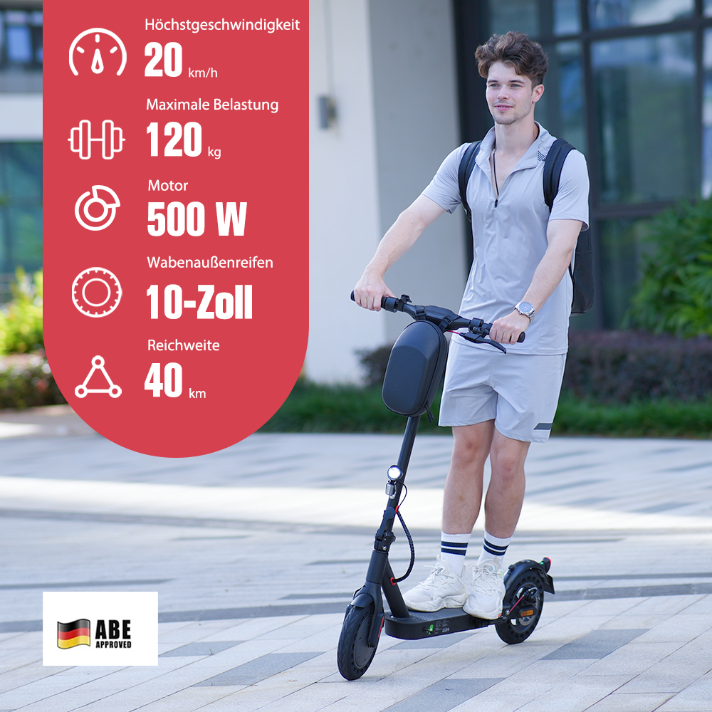 iScooter E-Scooter Mit Straßenzulassung (ABE,eKFV) - E9Tmax