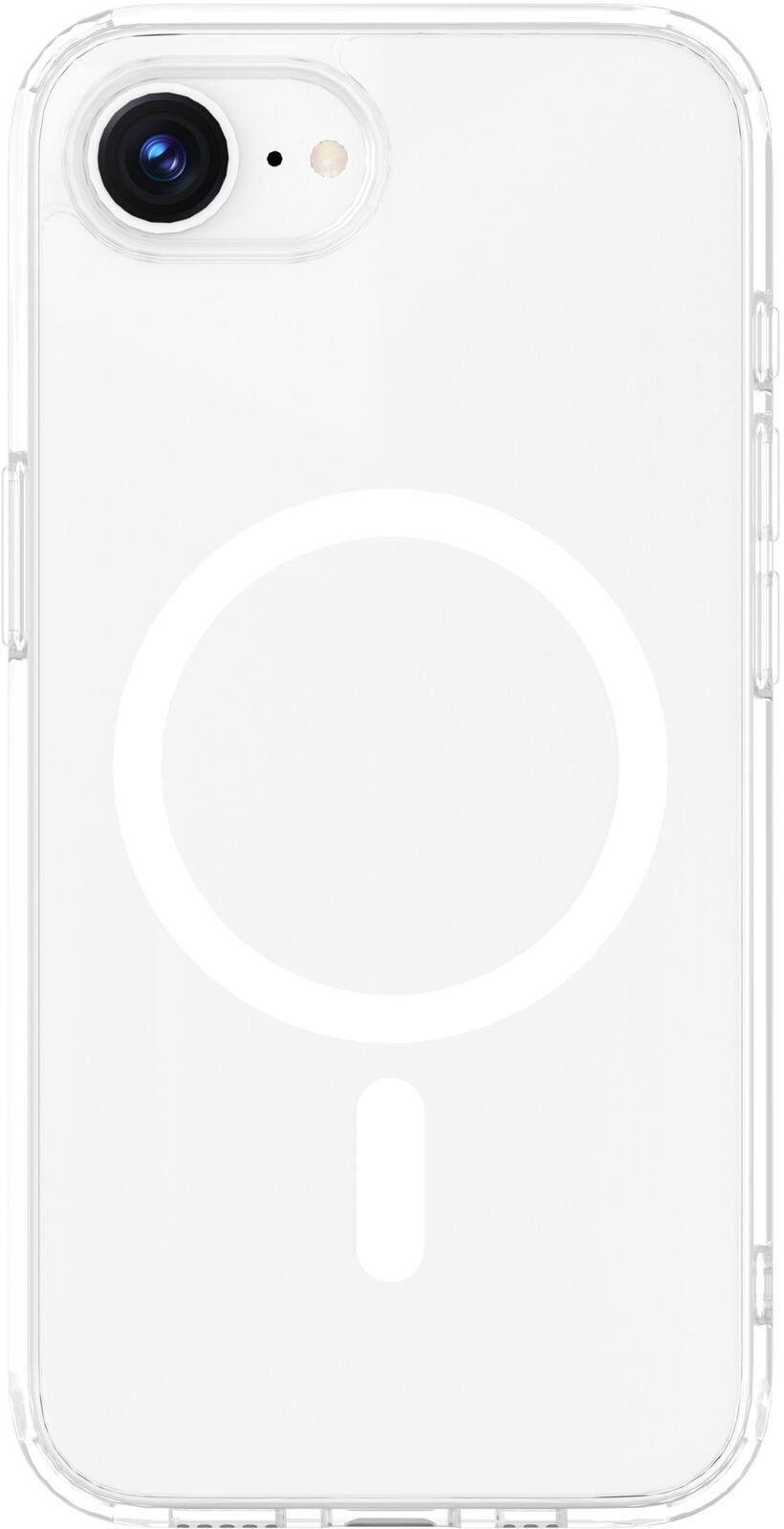 eSTUFF iPhone 16e INFINITE OSLO Magnetic Hybrid Cover - Transparent