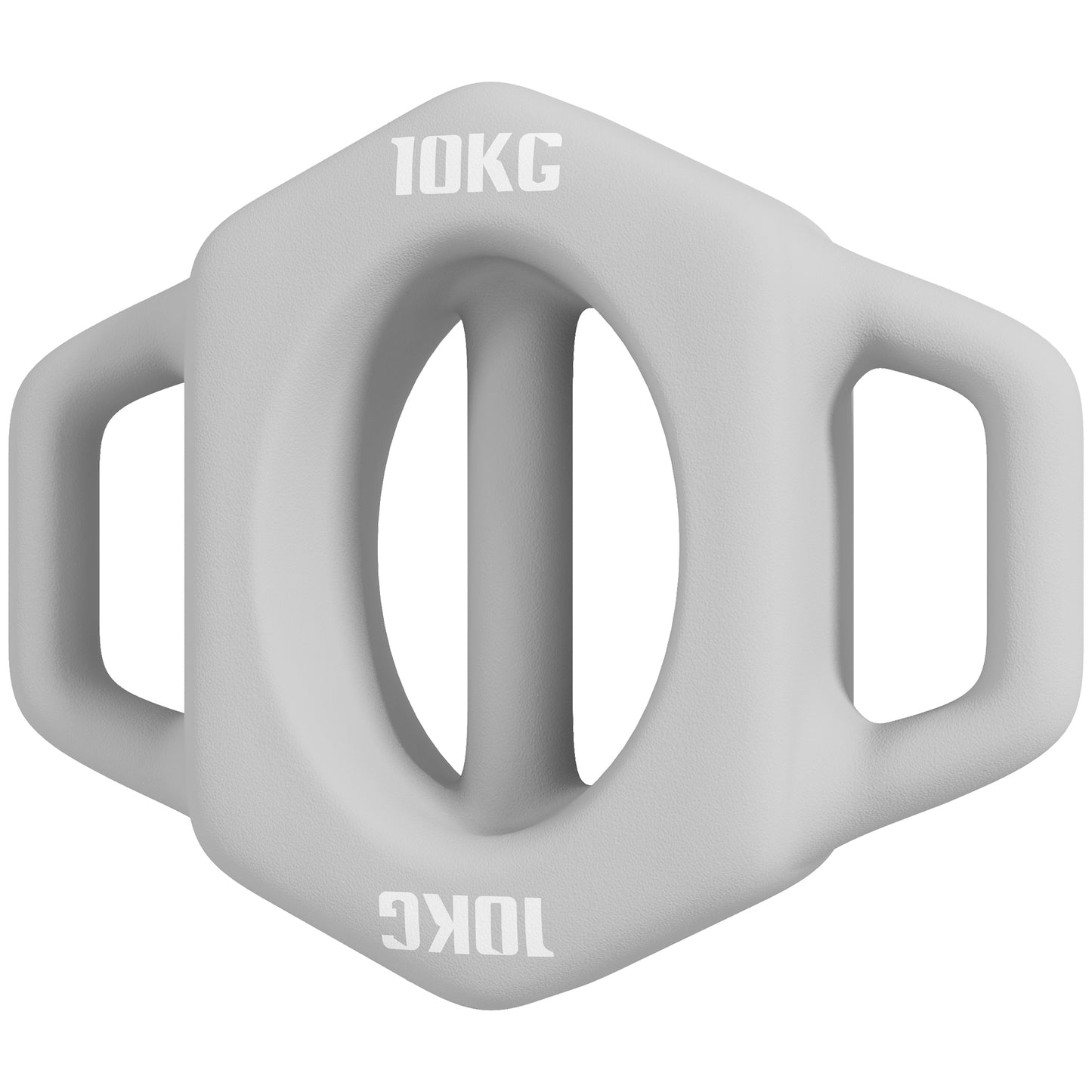 SPORTNOW 3-in-1 Hantel 10 kg, bodenschonend, multifunktional für Gewichtstraining, Metall Grau   Aosom.de