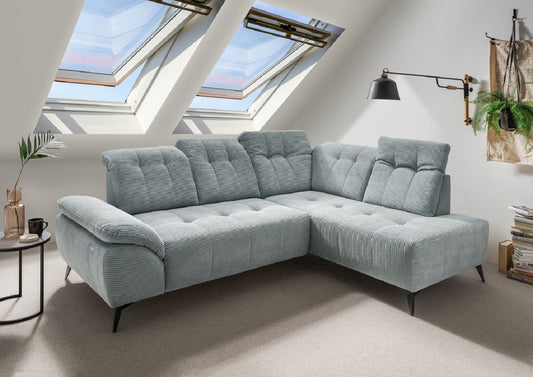 Fiore - Ecksofa mit elektrischem Sitzvorschub