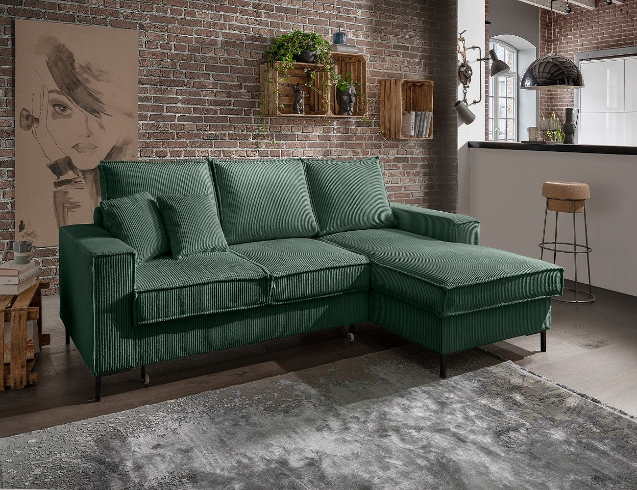 Ecksofa Rom – Die Wohlfühloase mit Schlaffunktion