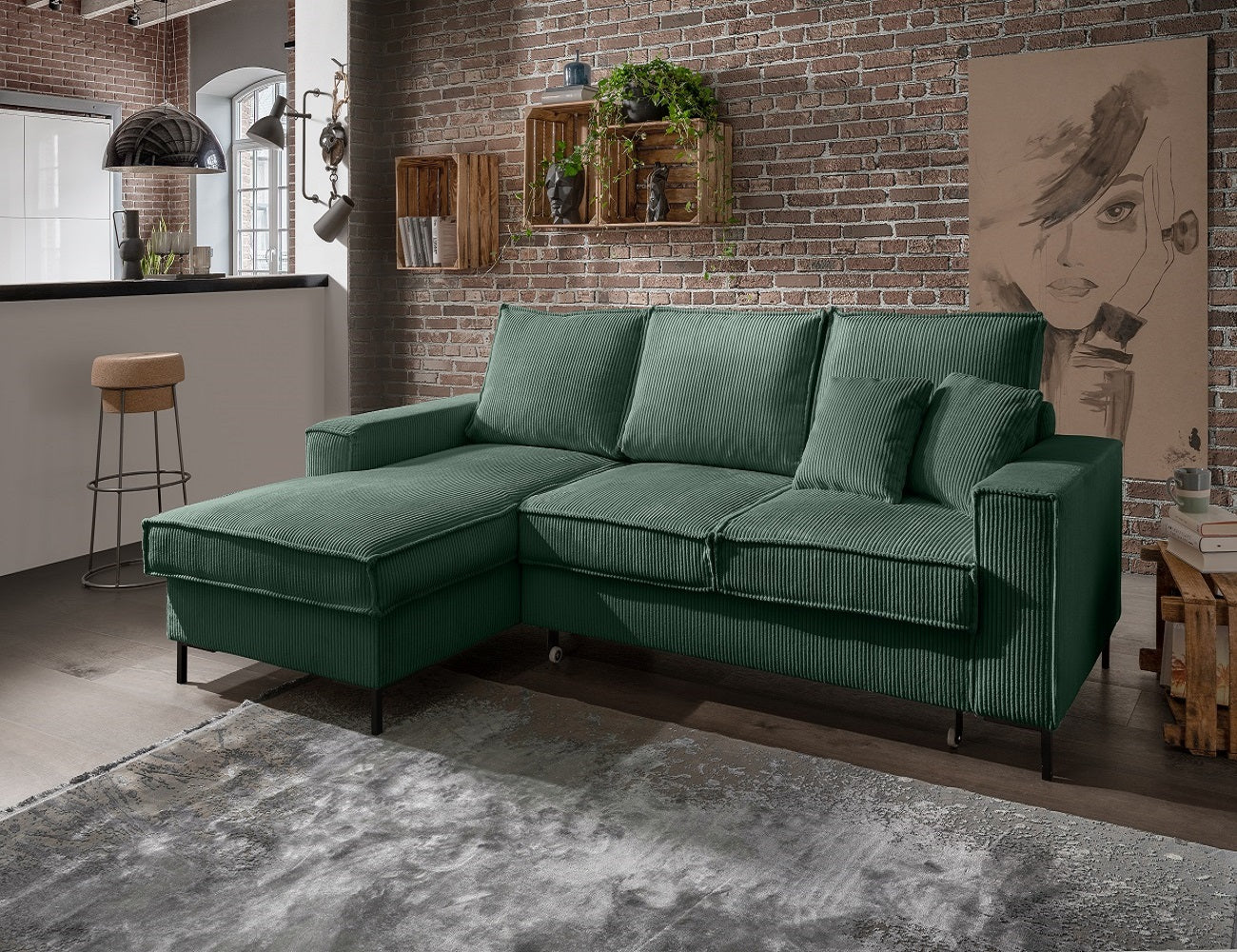 Ecksofa Rom – Die Wohlfühloase mit Schlaffunktion