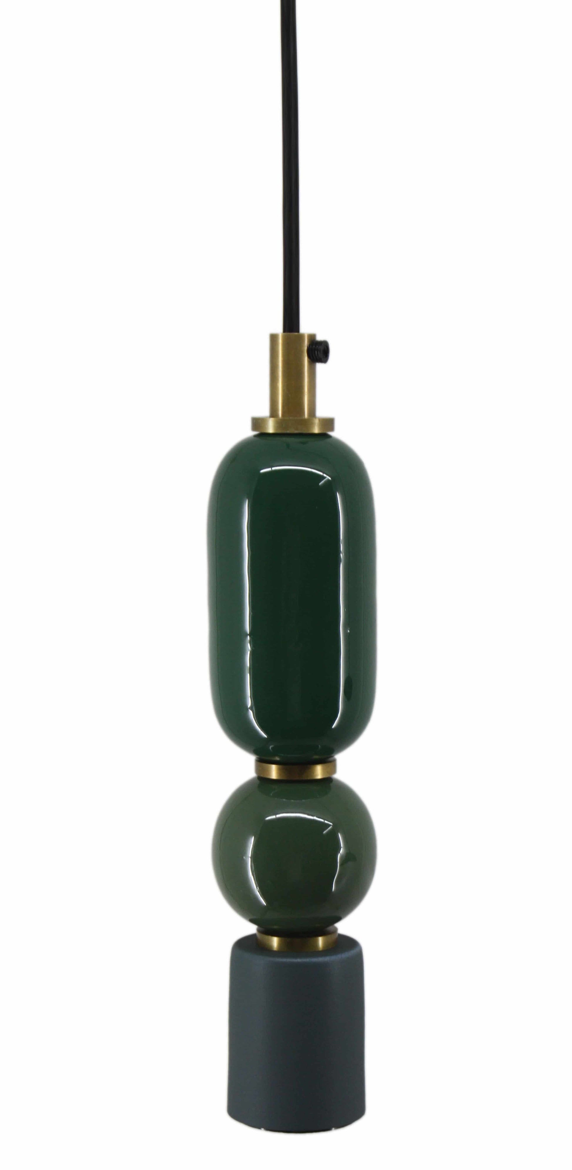 Hängelampe Capiz 287 Grün