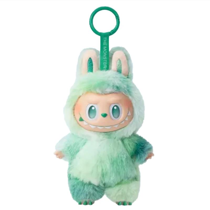 Neu Labbubu V3 The Monsters Big Into Energy Serie Vinyl Anhänger Box Kawaii Figur Gesicht Niedliche Actionpuppe Schlüsselanhänger Deko Geschenk grün
