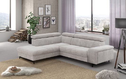 Ecksofa Emma mit Schlaffunktion und Bettkasten – Funktionalität trifft auf elegantes Design