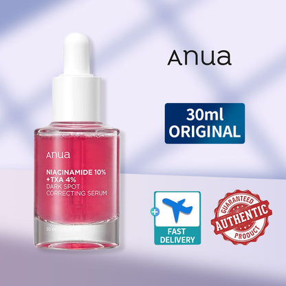Anua Niacinamide 10% + TXA 4% Dark Spot Correcting Serum 30ml