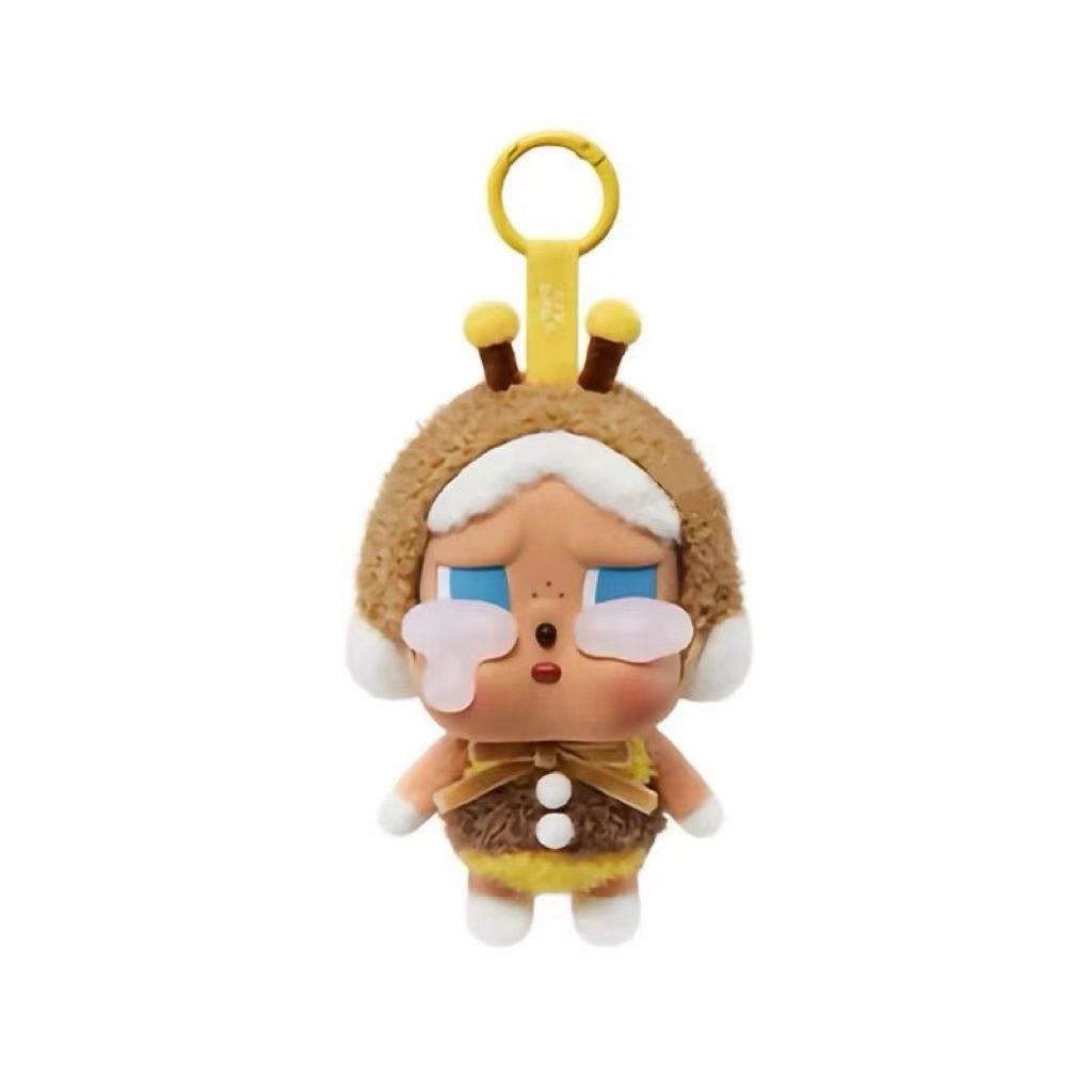 Weinendes Baby CRYBABY Tears Series Vinylpuppe Puppe Schlüsselanhänger Blind Box Kleines Spielzeug kaffeebraun